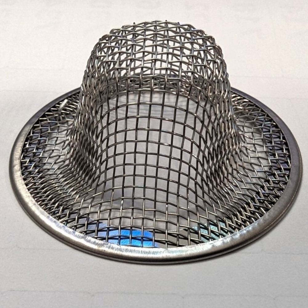 New Stainless Steel Mesh Sink Drain Strainer 2-1/8" Hair‎ Trap Kitchen Bath